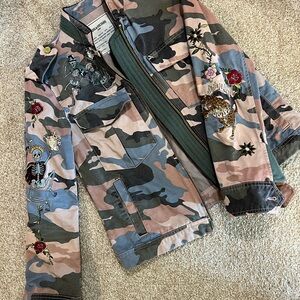 Zadig & Voltaire camo jacket